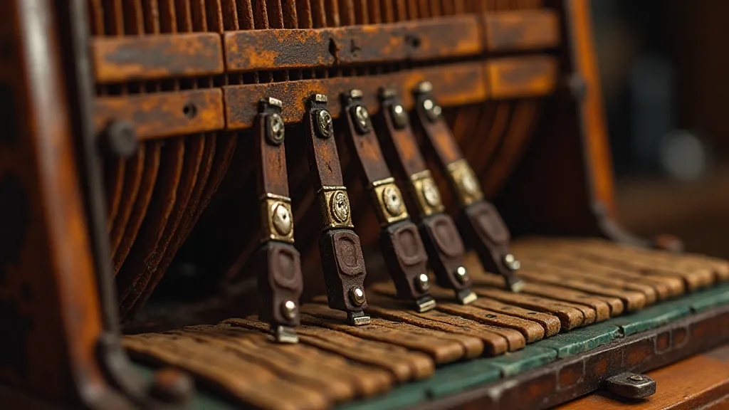 Accordion internal mechanism
