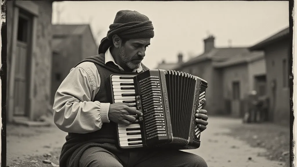 Romani Accordion Player