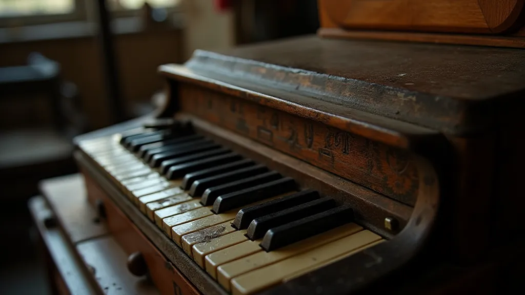Vintage Accordion Detail